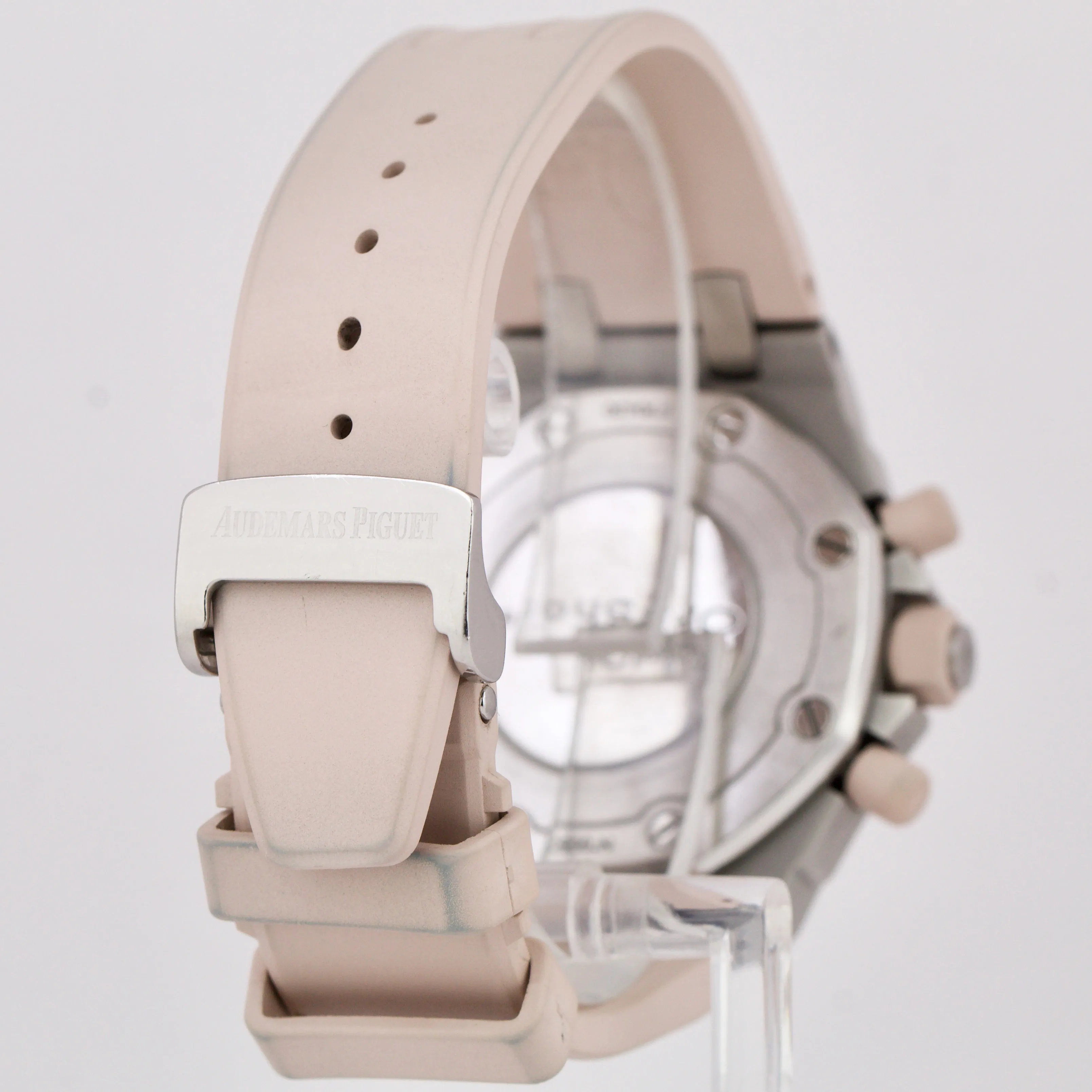 Audemars Piguet Royal Oak Offshore 26048SK Pink DIAMOND Rubber 37mm PAPERS B P