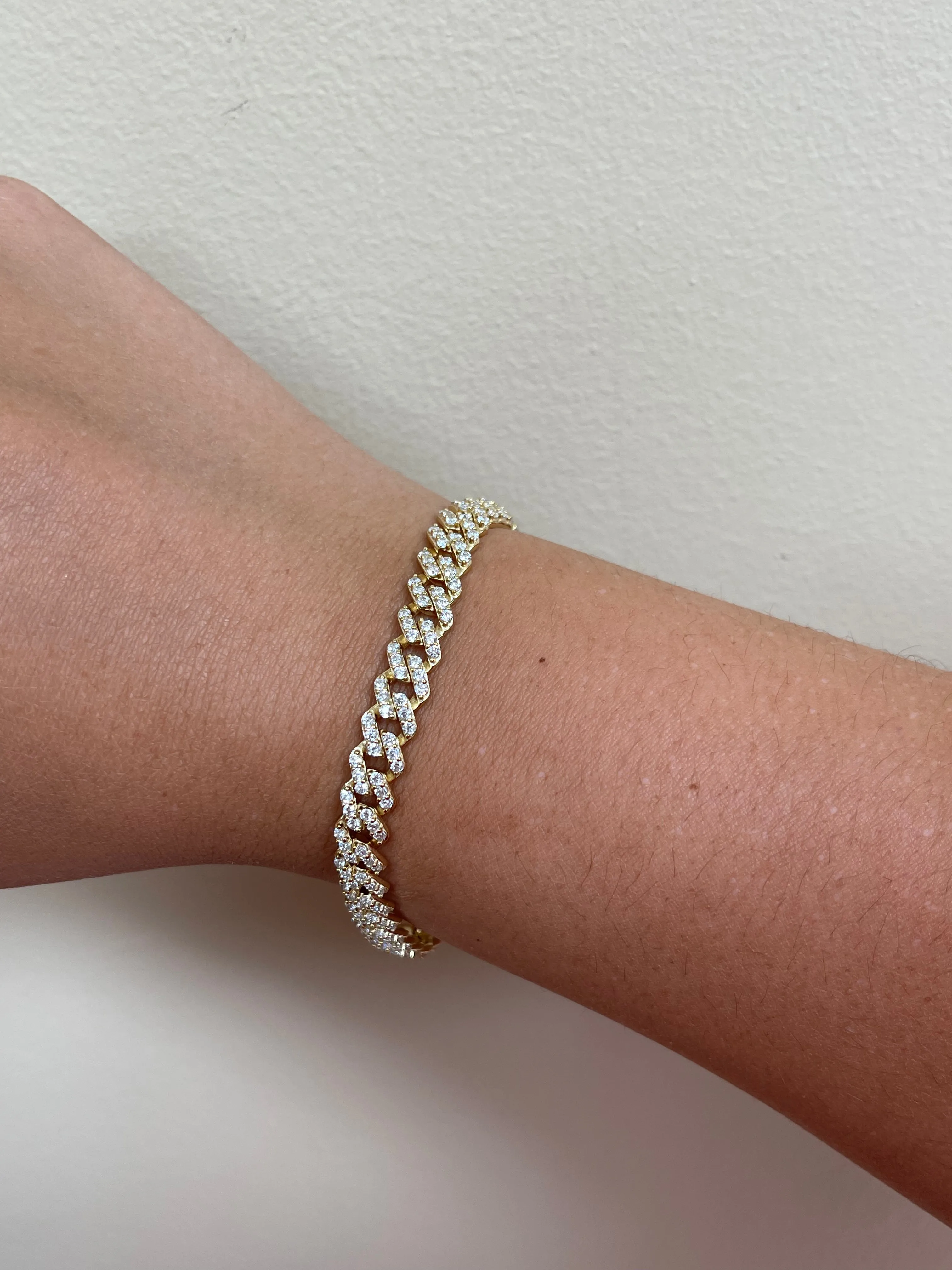 Baby Iced Cuban Bracelet