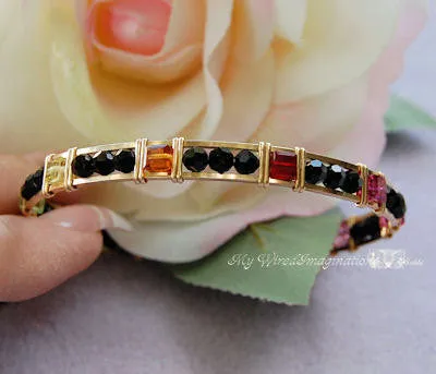Back to the Beginning, Wire Wrap Beginner Bangle Bracelet Tutorial