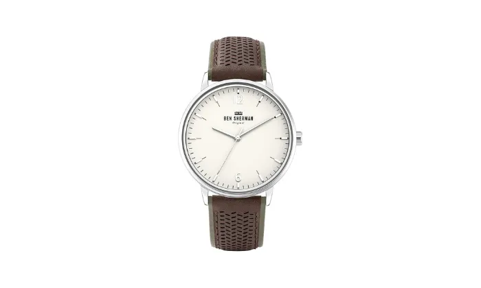 Ben Sherman Men's Brown Leather Watch