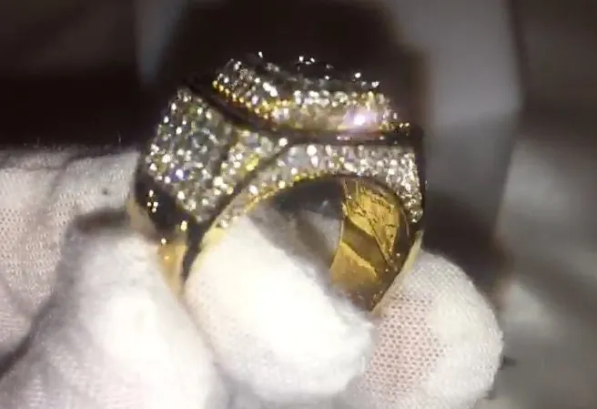 Big Iced Out Rings | Diamond Ring for Men | Mens Ring | Mens Iced Ring | Iced Out Ring | Mens Engagement Ring | Big Diamond Ring|