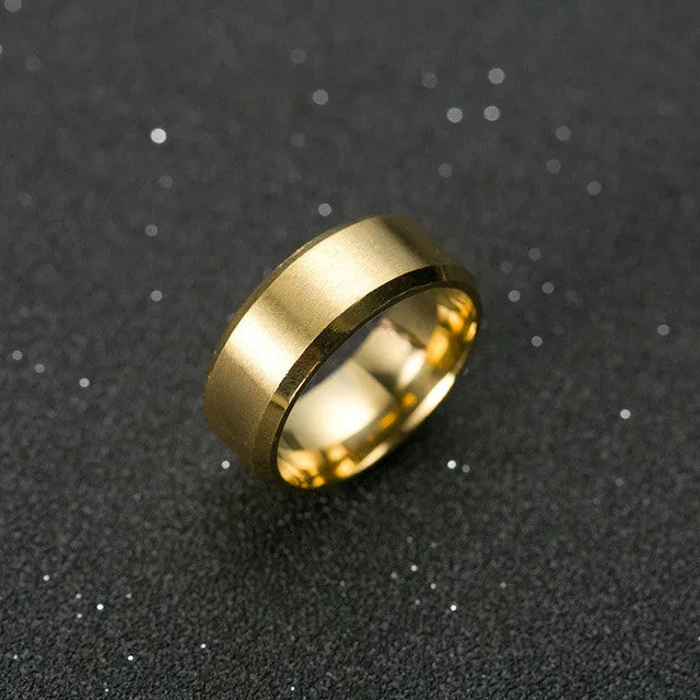 Black Titanium Ring