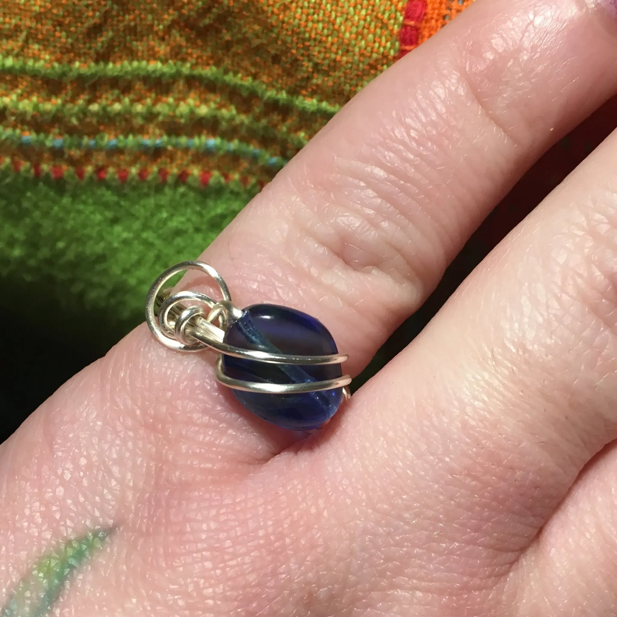 Blue Cocktail Ring