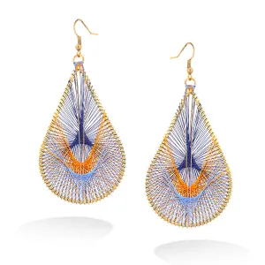 BLUE EARRINGS #RE84259 (KG4)