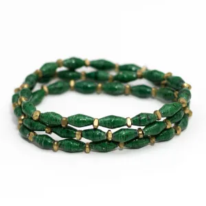 Bracelet - Forest Triple Wrap Multi