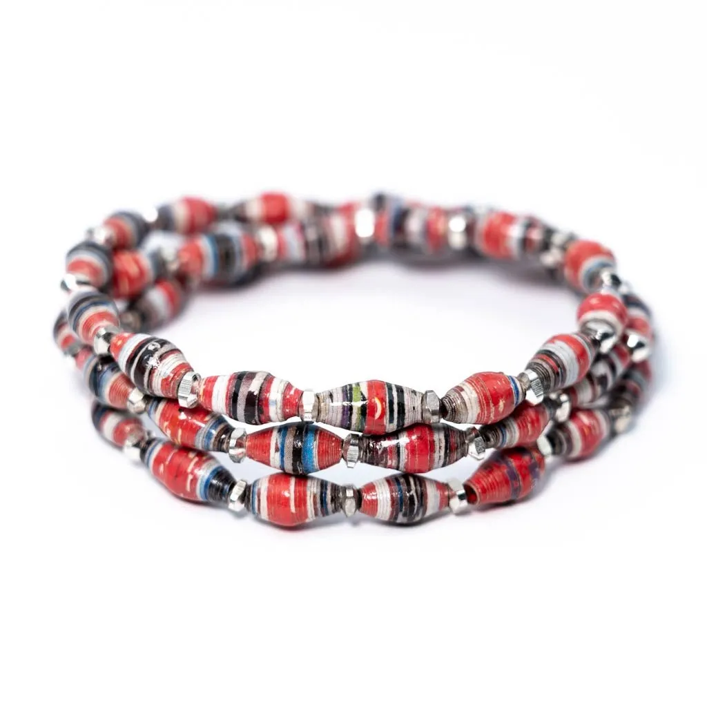 Bracelet - Masai Triple Wrap Multi