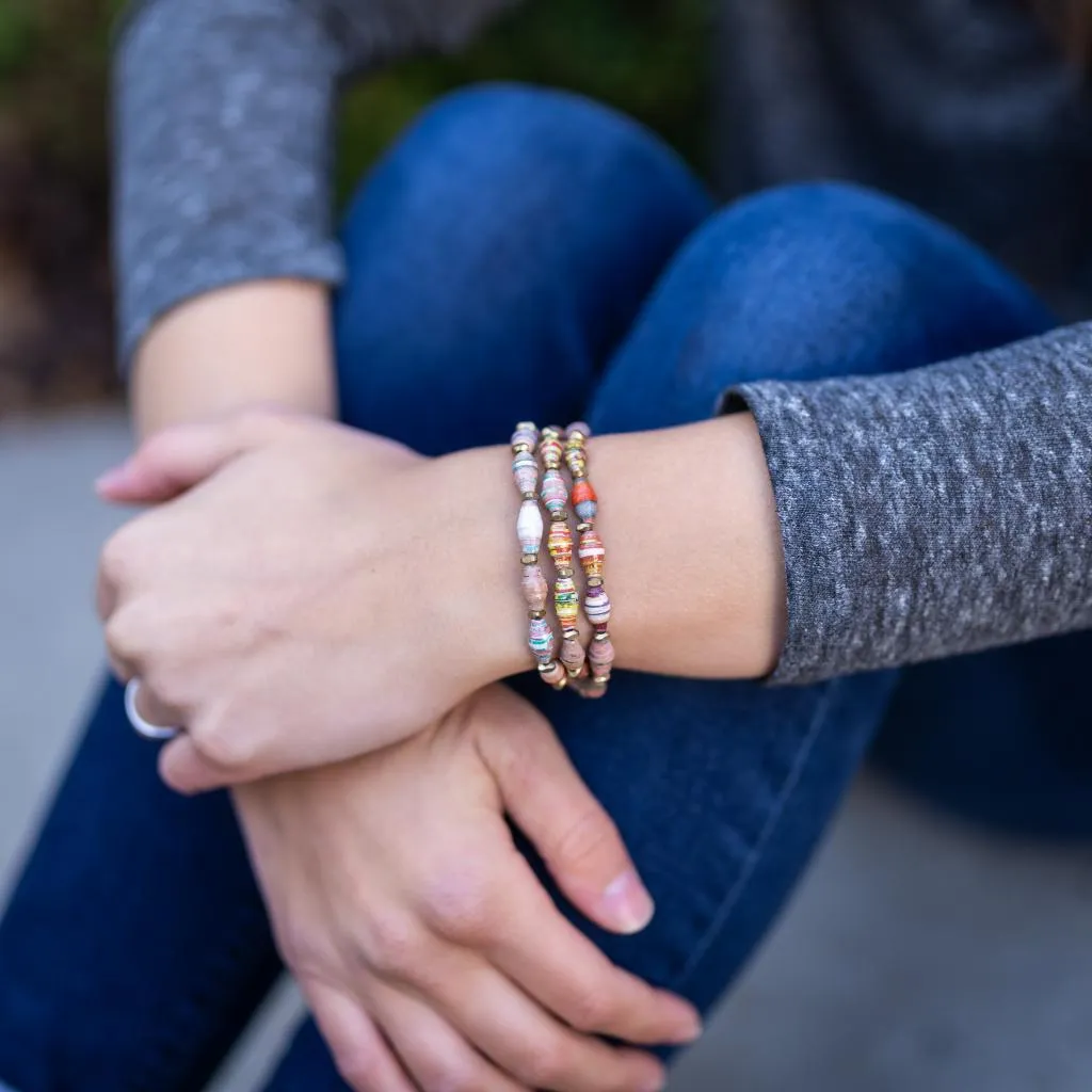 Bracelet -  Nkurani Triple Wrap Multi