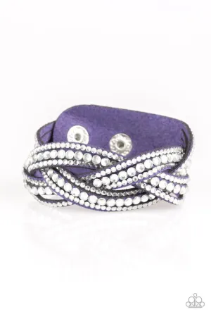 Bring On The Bling - Blue Bracelet