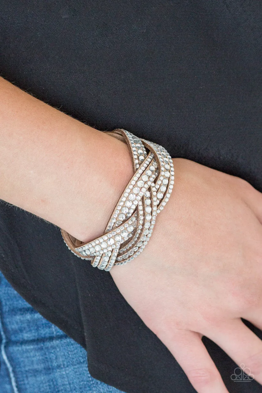 Bring on the Bling Brown Paparazzi Bracelet