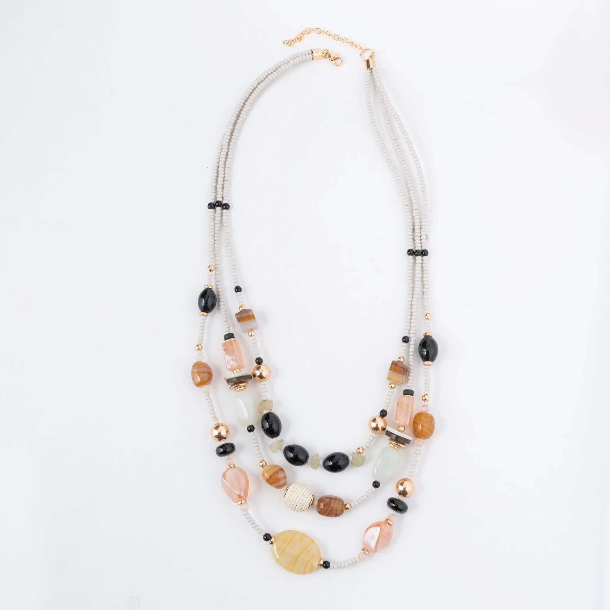 Brylee Chunky Beaded Necklace