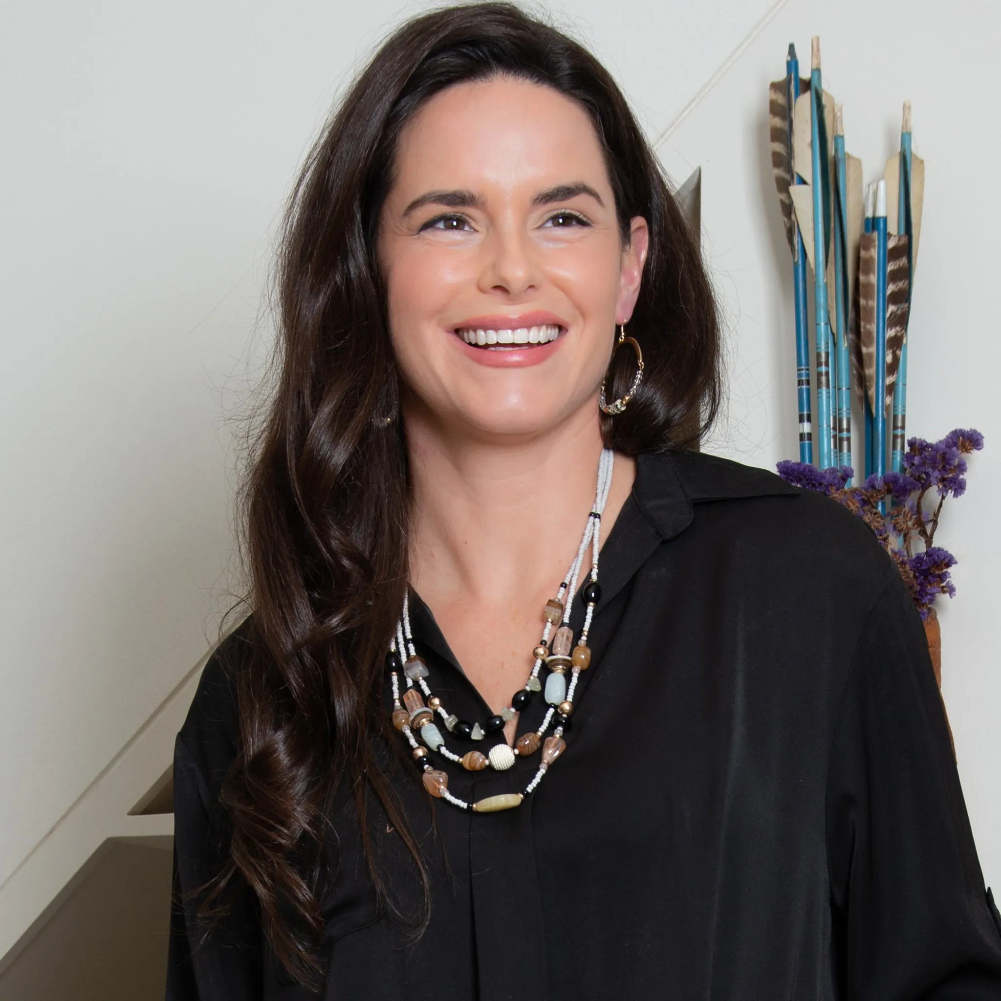 Brylee Chunky Beaded Necklace
