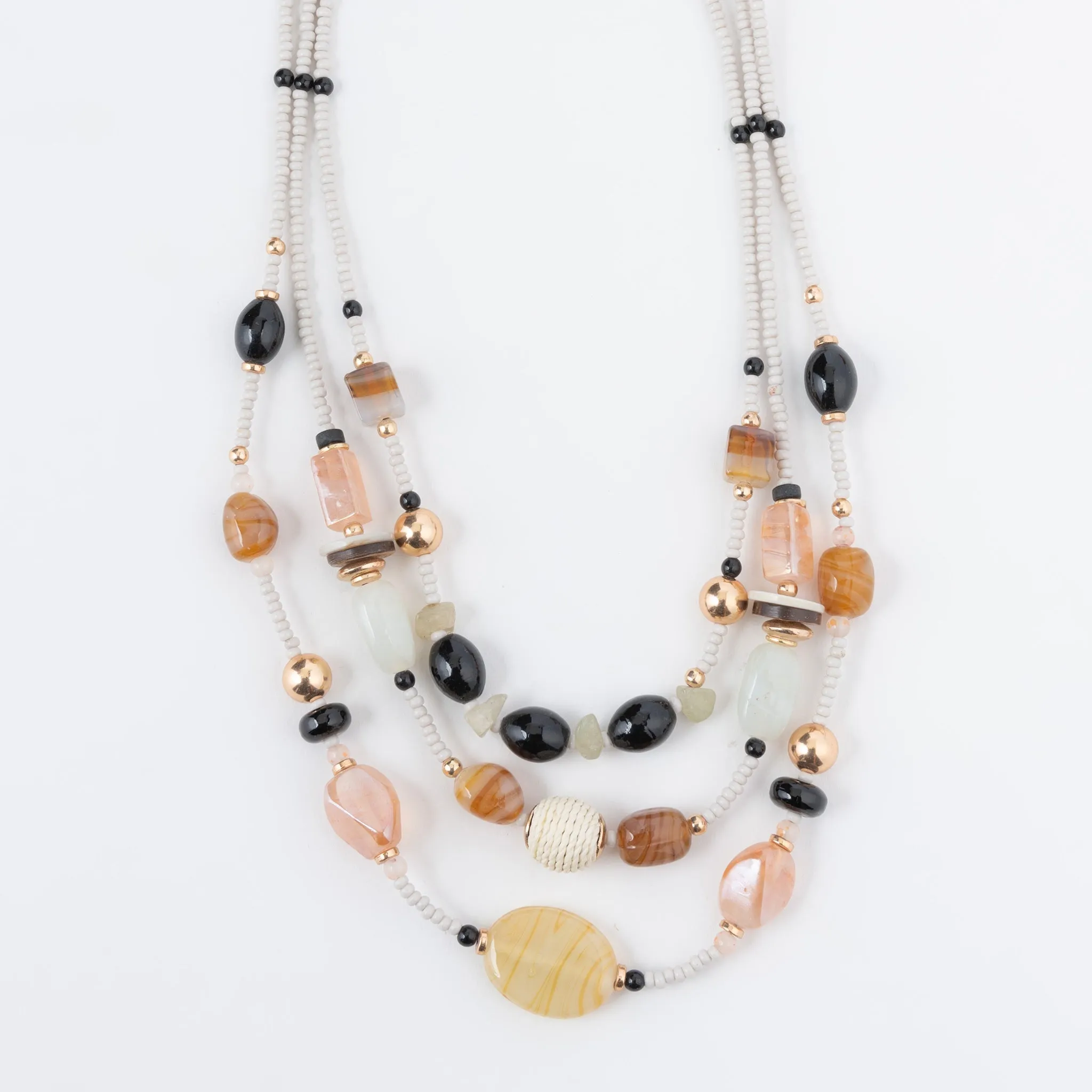 Brylee Chunky Beaded Necklace