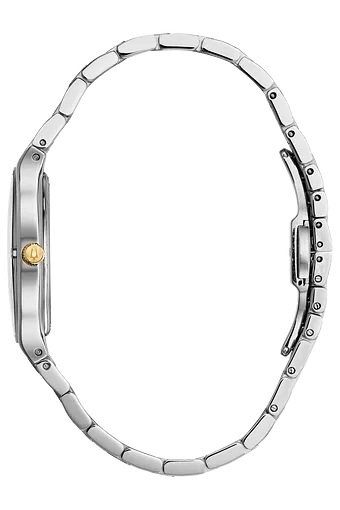 Bulova Quartz Diamond Blue Dial Ladies Watch 98R273