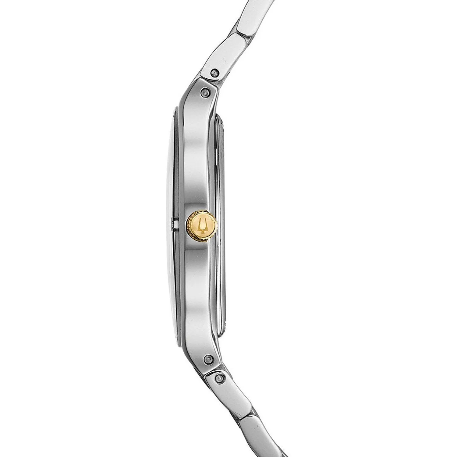 Bulova Quartz Diamond Blue Dial Ladies Watch 98R273