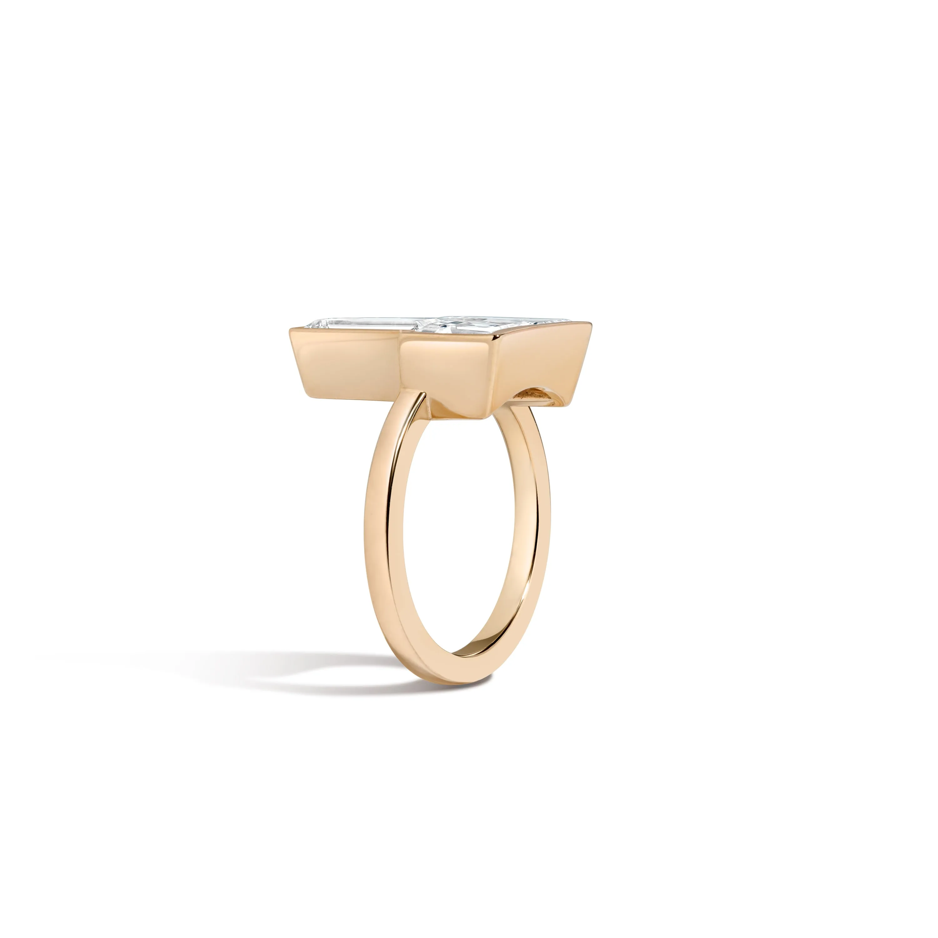 Carre & Baguettes Jenga Ring