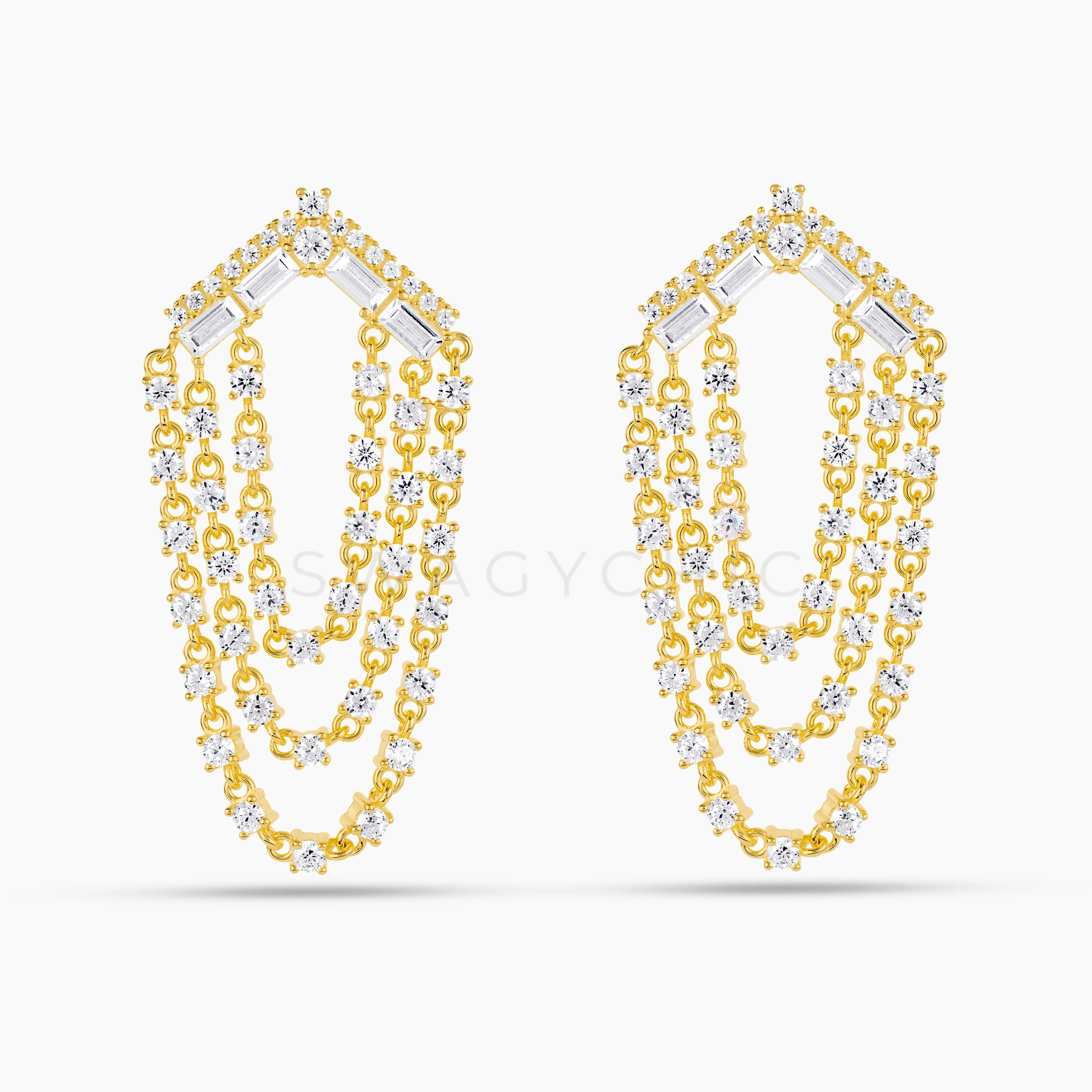 Cascading Earrings
