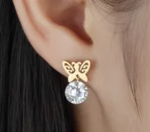 Children's, Teenagers' and Mothers' Earrings:  Surgical Steel x 3 pair Gift Pack 15 NOW ON SPECIAL