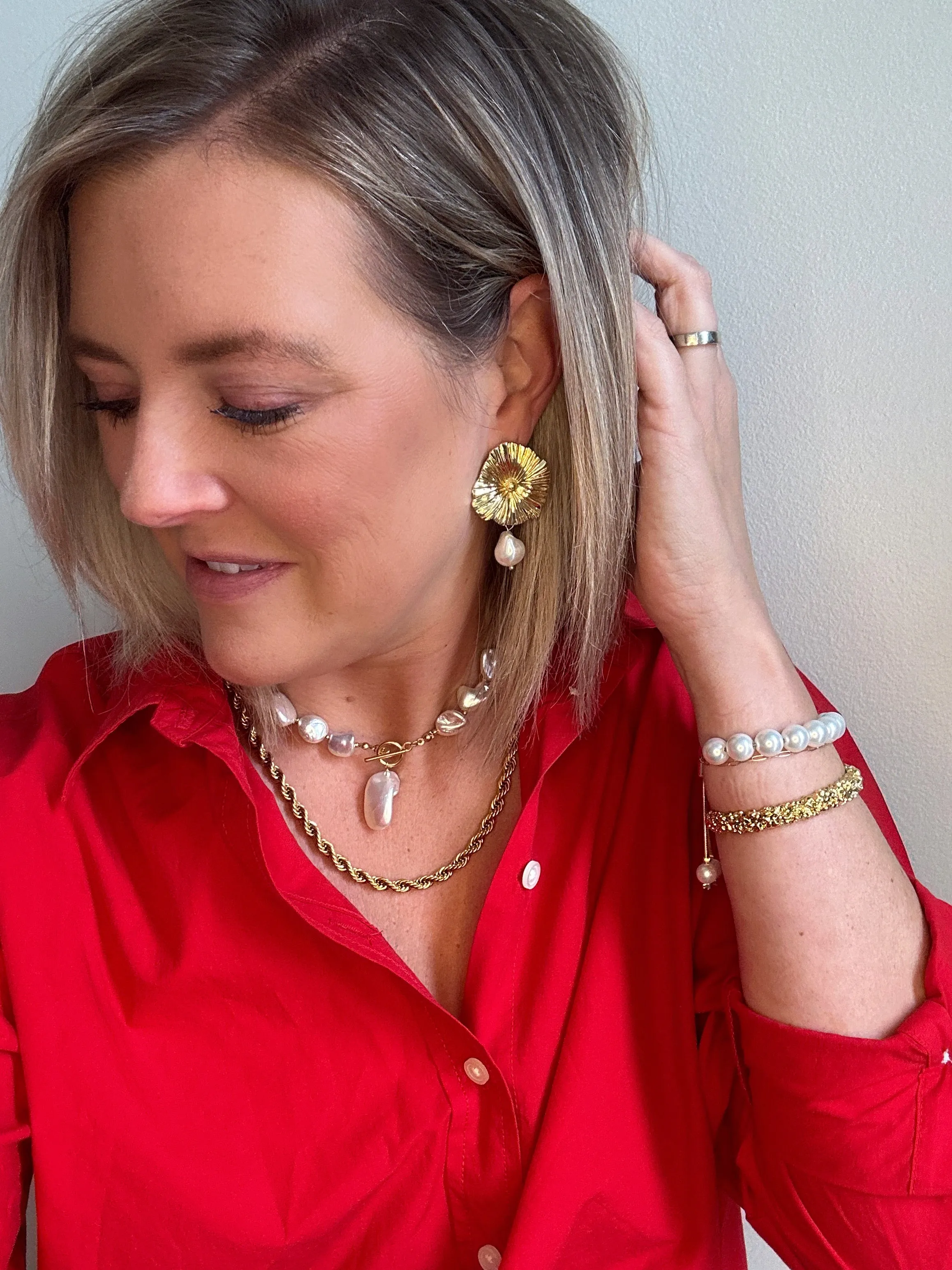 Chunky Pearl Necklace