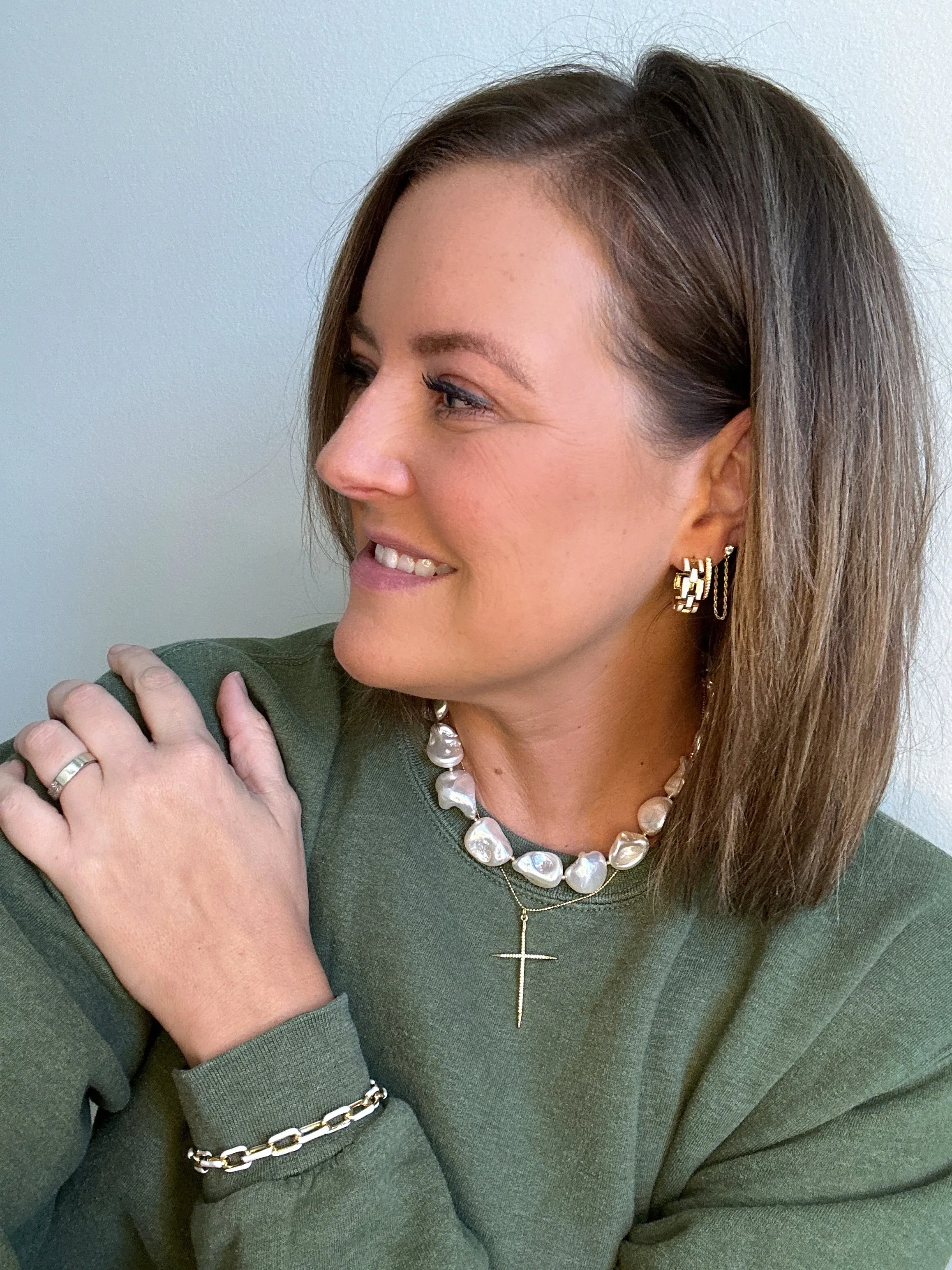 Chunky Pearl Necklace