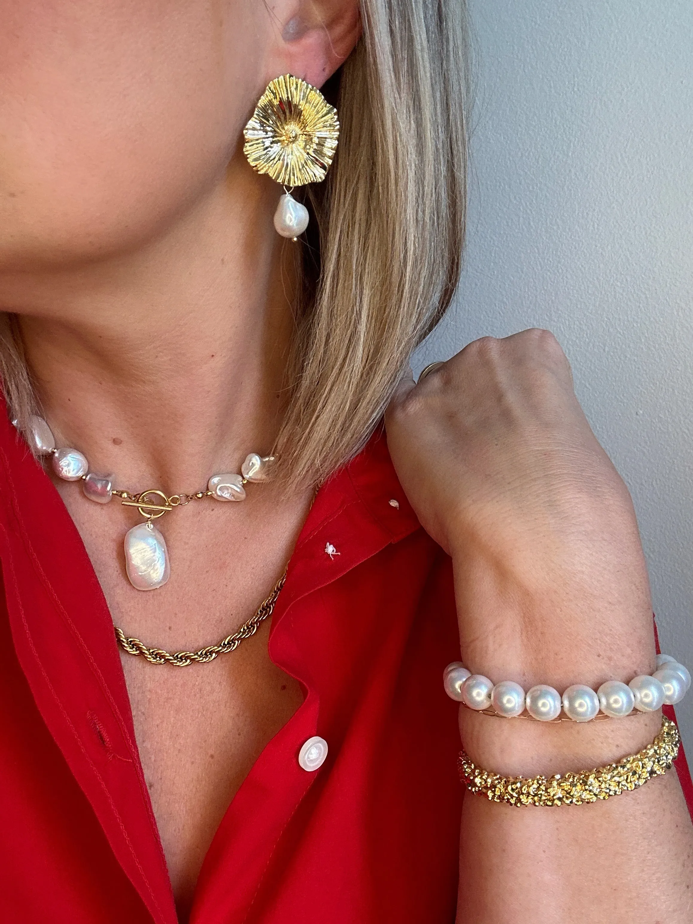 Chunky Pearl Necklace