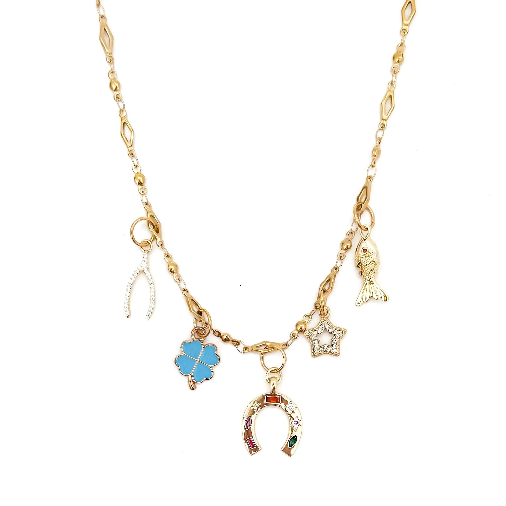 Clara One Of Kind Charm Necklaces || Choose Style