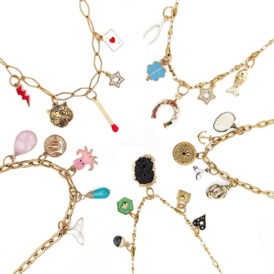 Clara One Of Kind Charm Necklaces || Choose Style