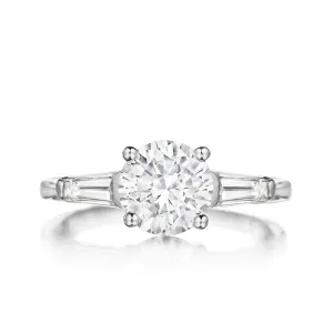Classic Tapered Baguette Ring