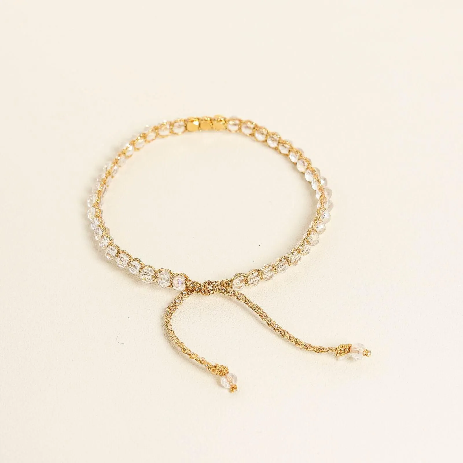 Clear Crystal Kid Bracelet