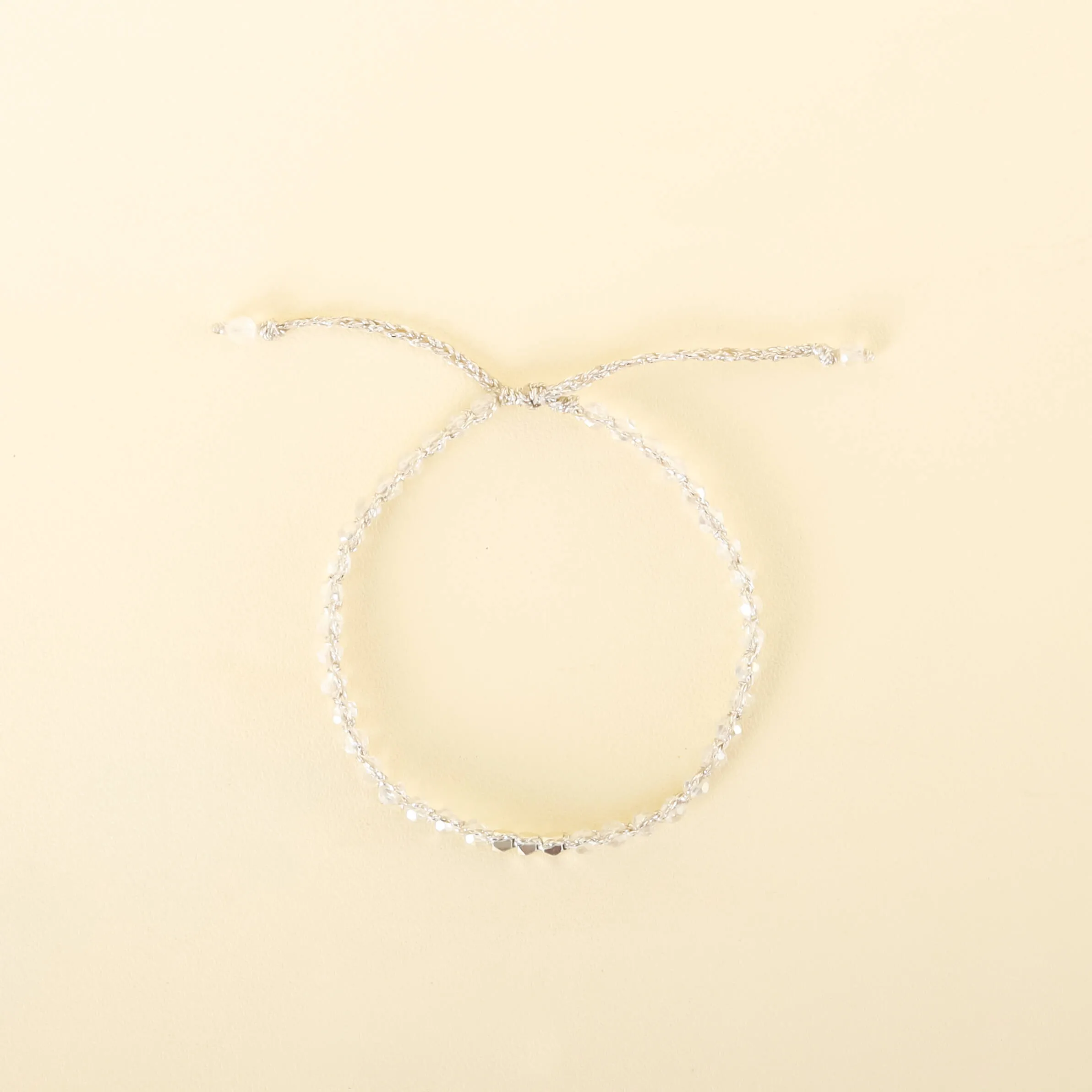 Clear Crystal Kid Bracelet