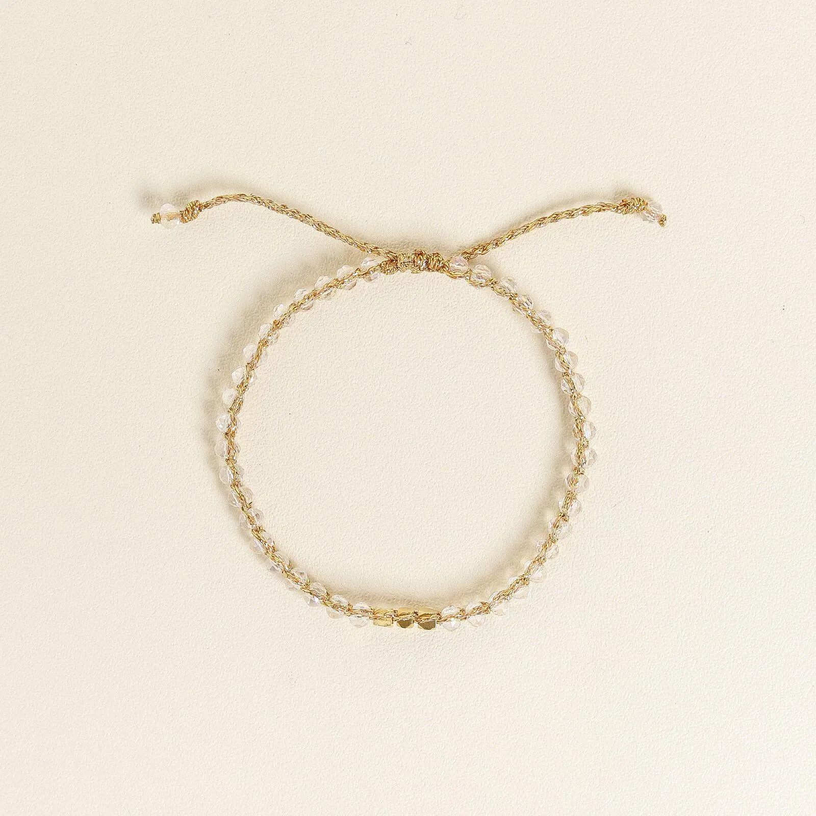 Clear Crystal Kid Bracelet