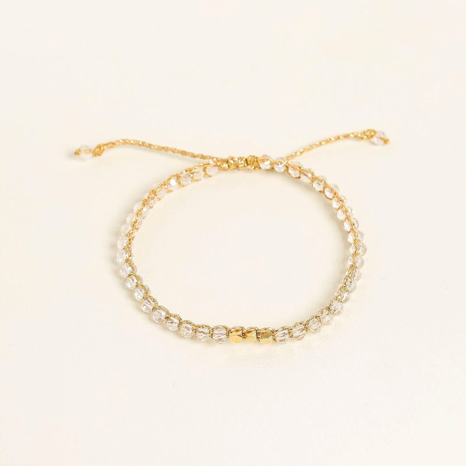 Clear Crystal Kid Bracelet