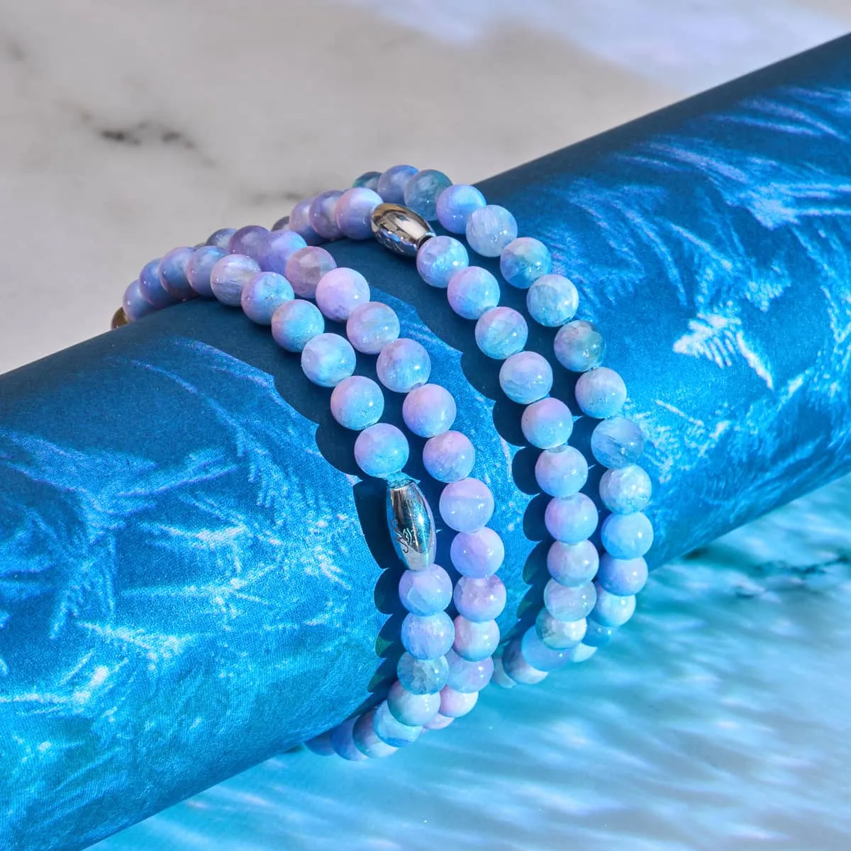 Cloud Nine | Silver | Gilded Turquoise Gemstone Wrap