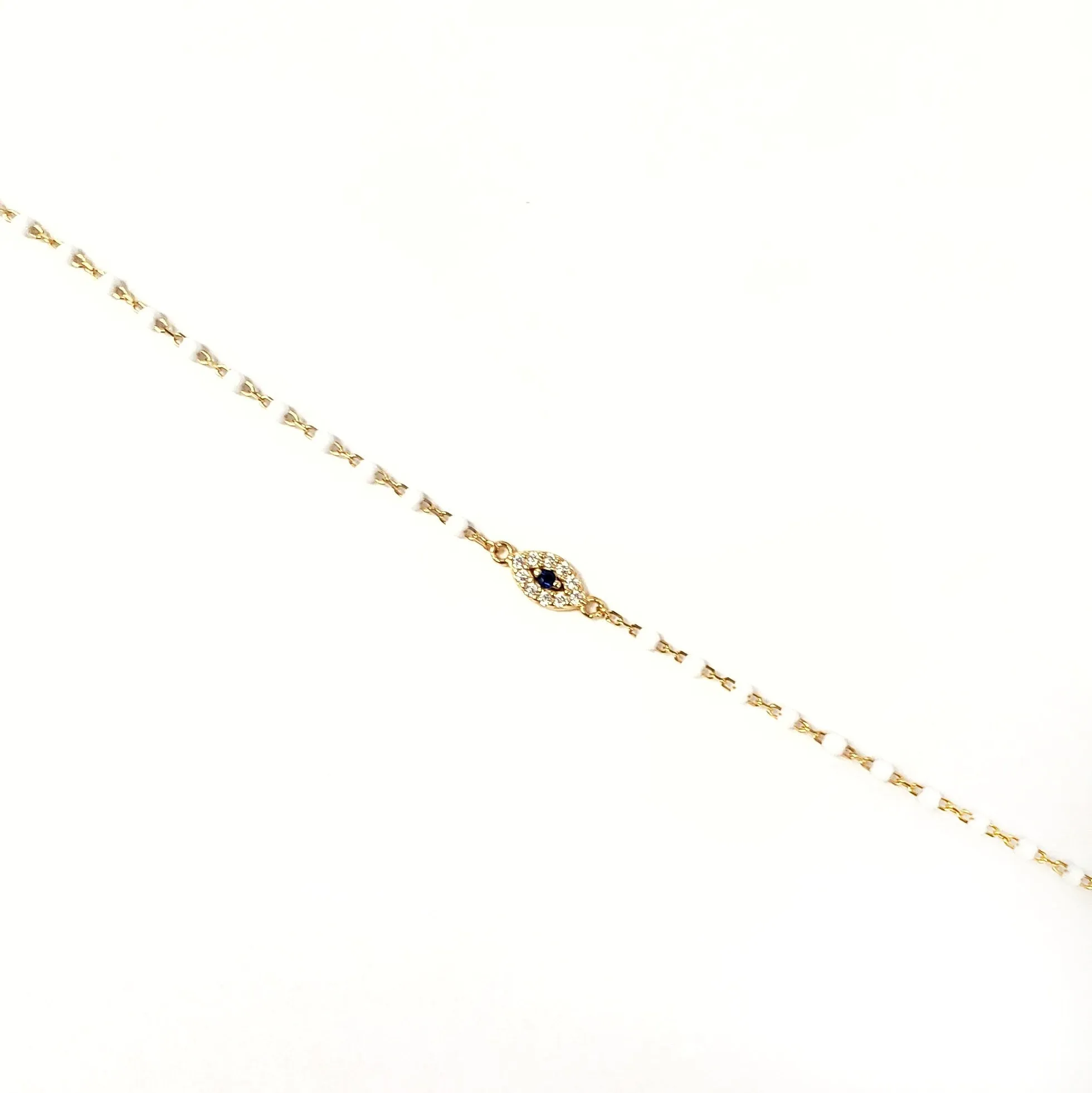 Color Mini Beads Long Eye Bracelet
