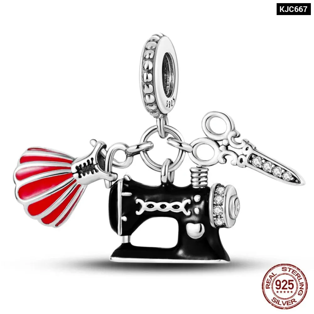 Colourful Sterling Silver Charms for Pandora Bracelets