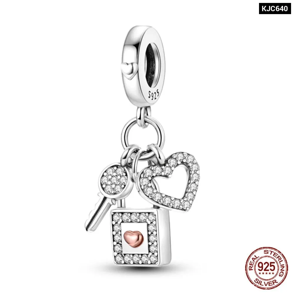 Colourful Sterling Silver Charms for Pandora Bracelets