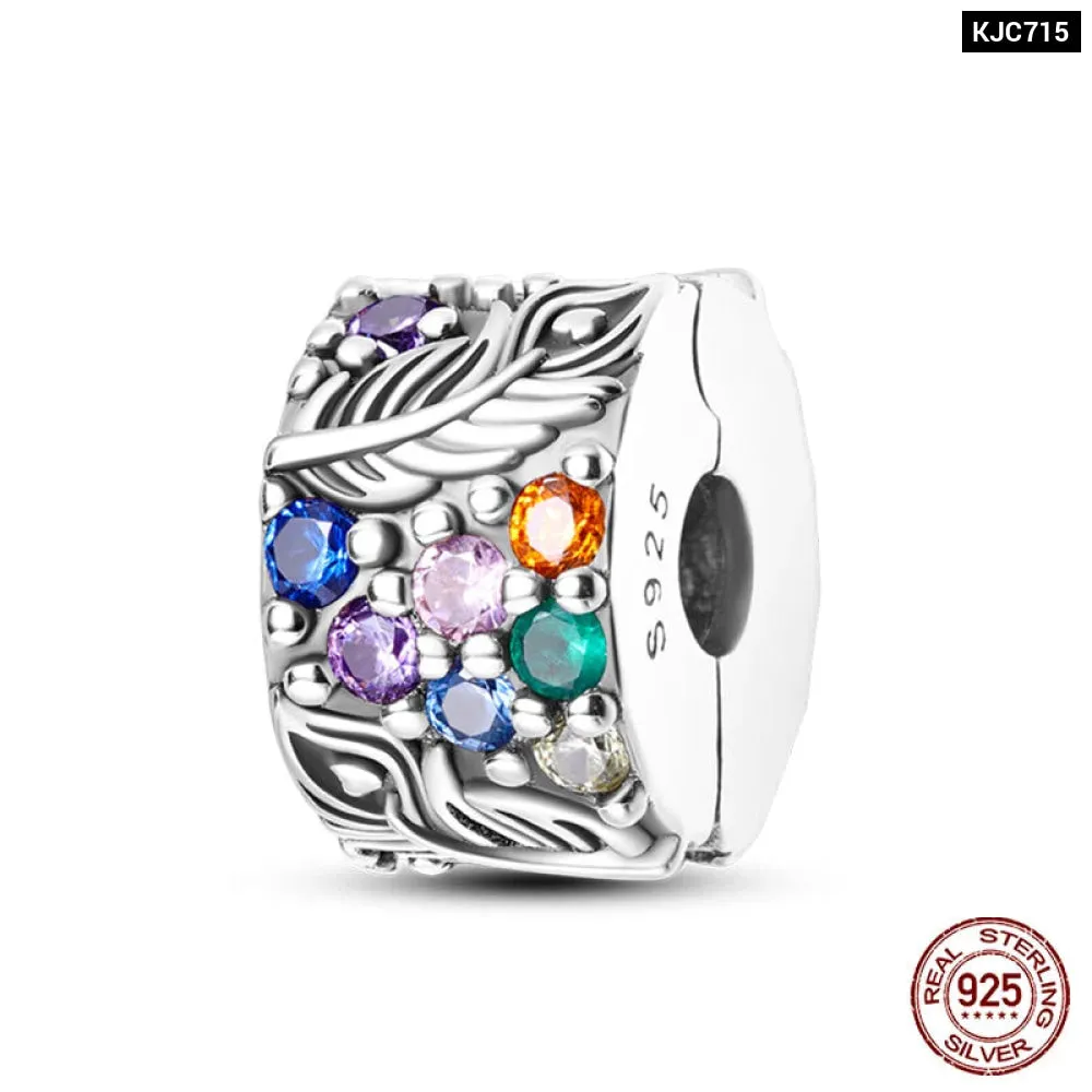 Colourful Sterling Silver Charms for Pandora Bracelets