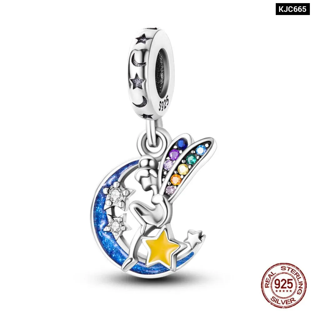 Colourful Sterling Silver Charms for Pandora Bracelets