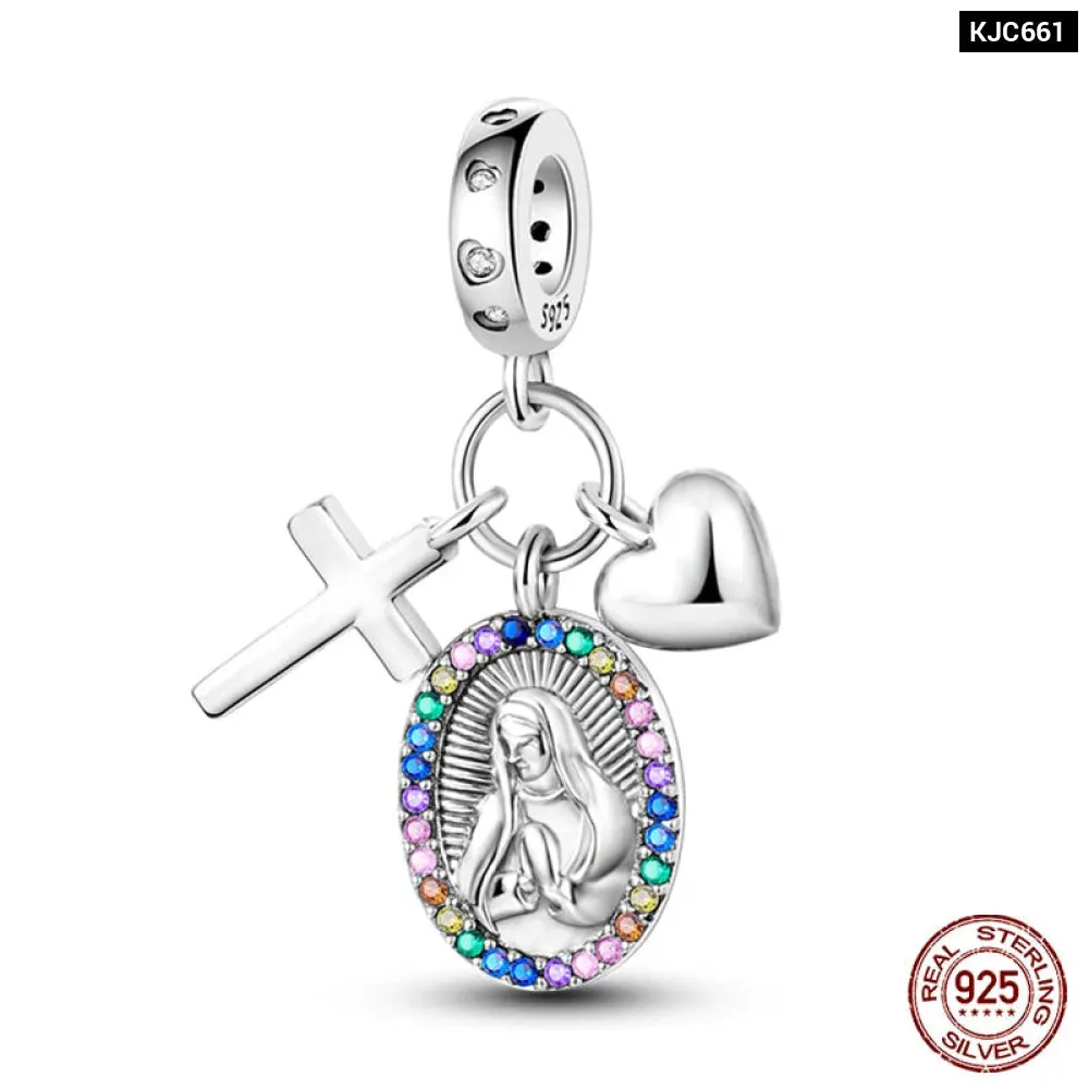 Colourful Sterling Silver Charms for Pandora Bracelets