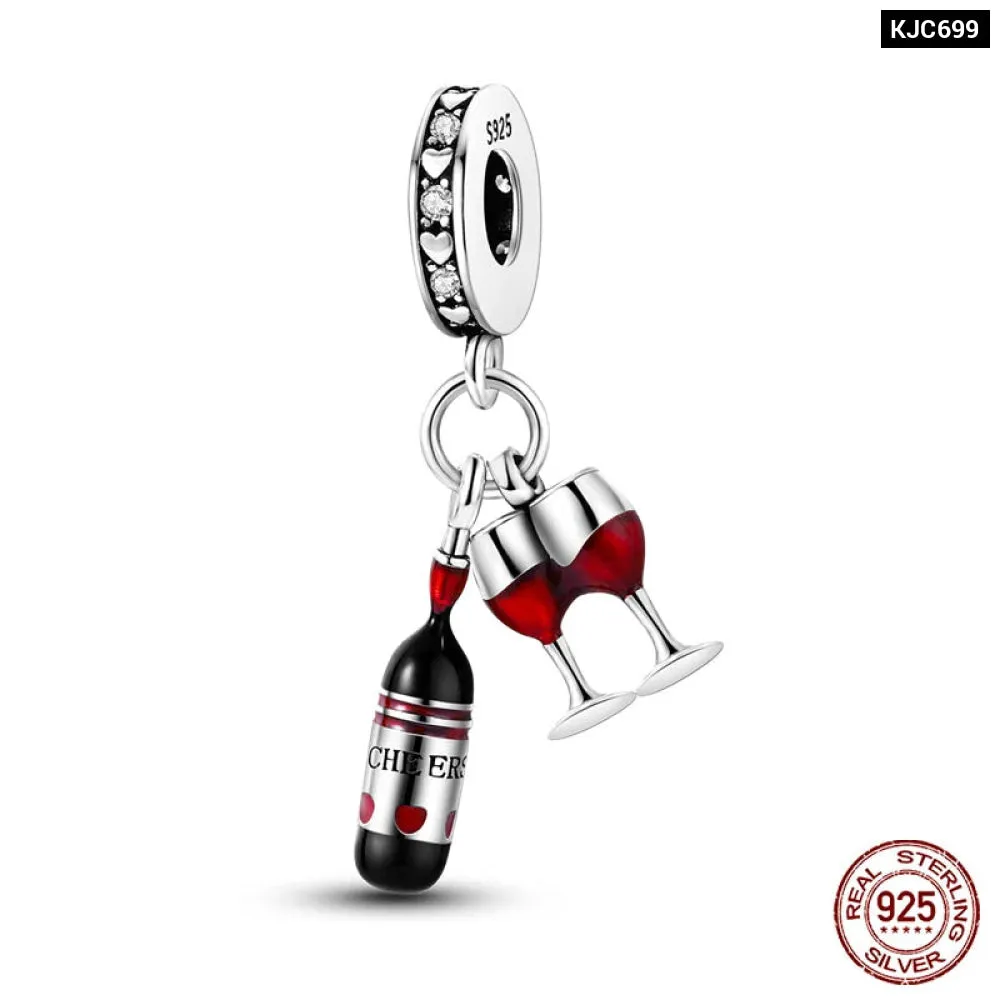 Colourful Sterling Silver Charms for Pandora Bracelets