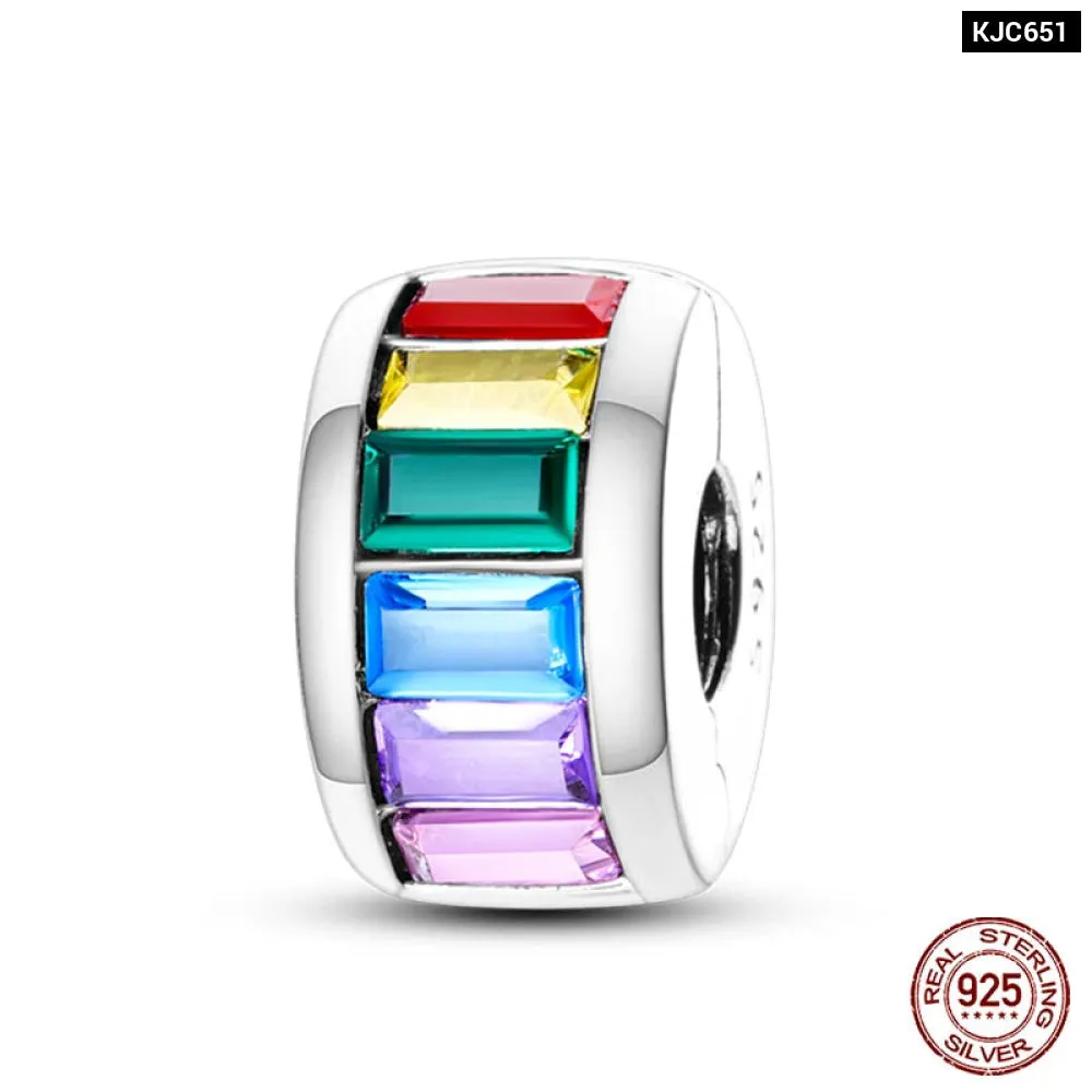 Colourful Sterling Silver Charms for Pandora Bracelets