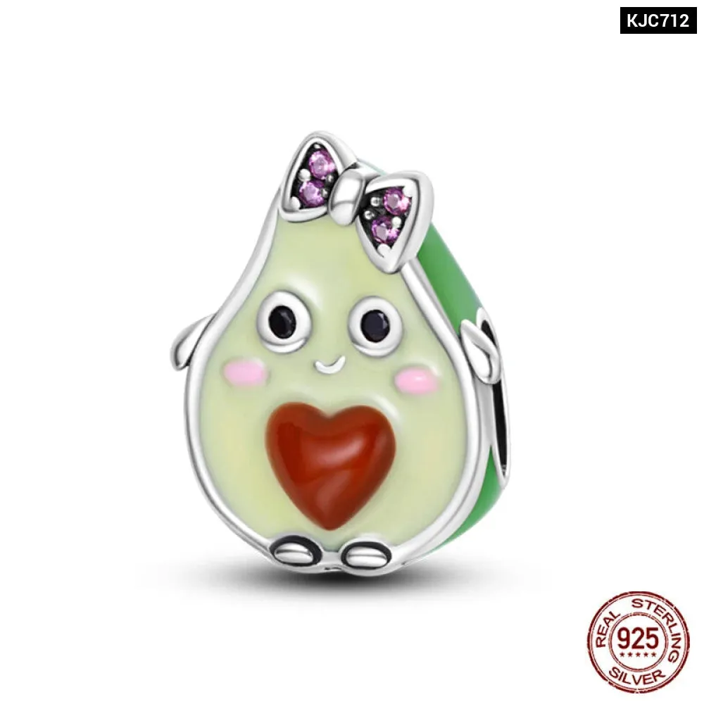 Colourful Sterling Silver Charms for Pandora Bracelets