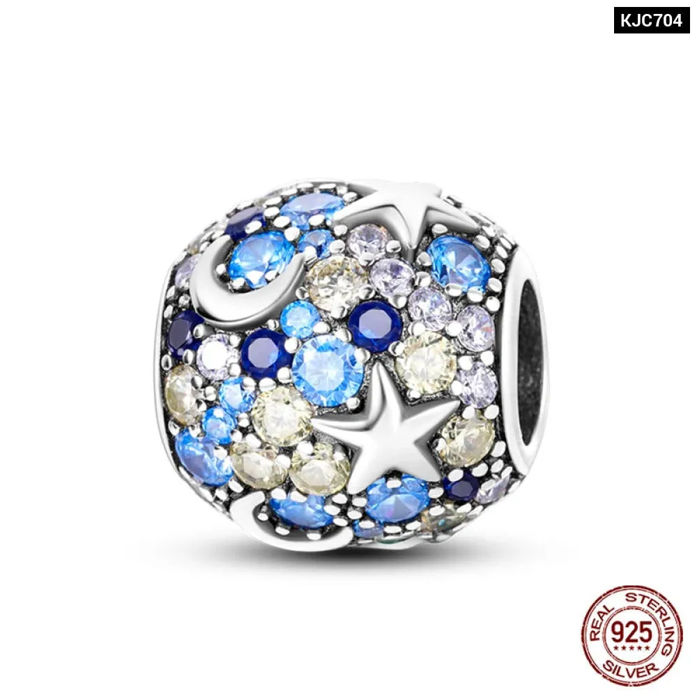 Colourful Sterling Silver Charms for Pandora Bracelets