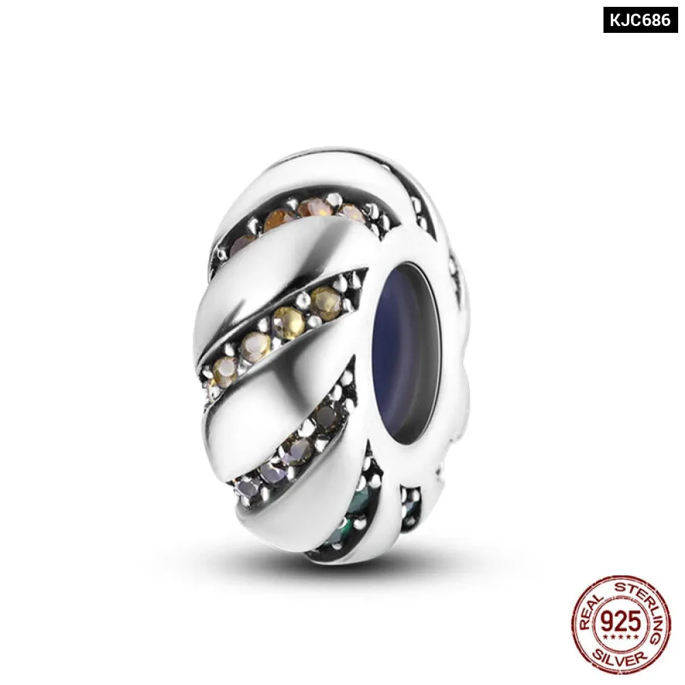 Colourful Sterling Silver Charms for Pandora Bracelets