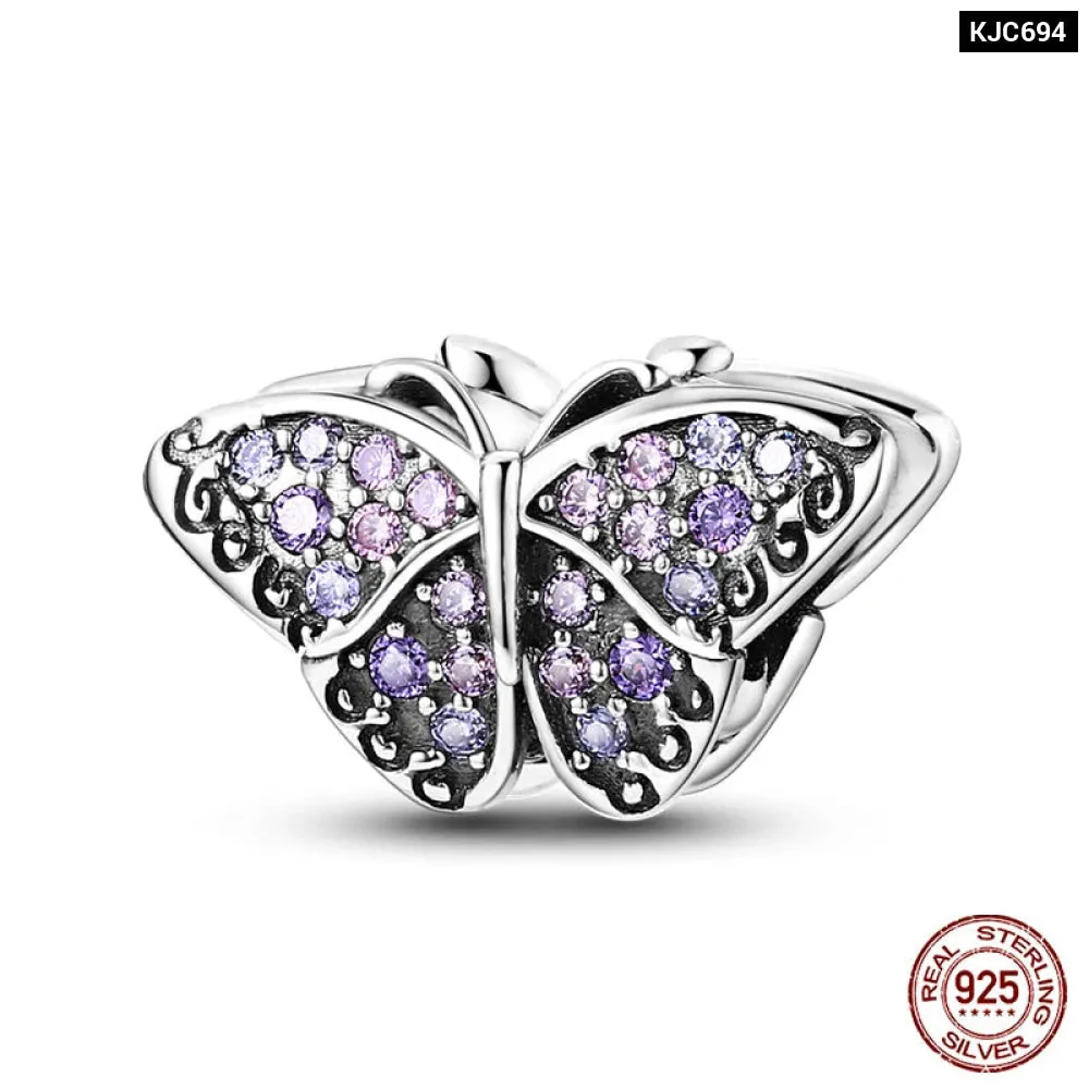 Colourful Sterling Silver Charms for Pandora Bracelets
