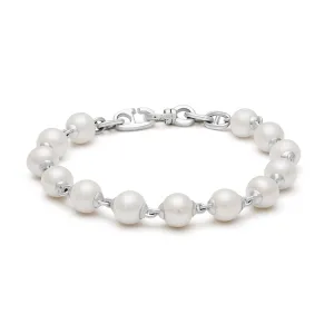 Consi Bracelet  | White Pearl | Sterling Silver