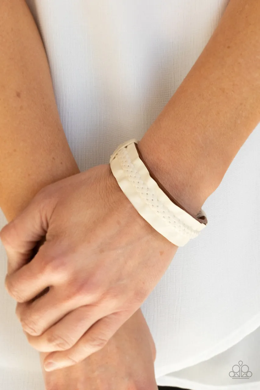 Country Craft Time Brown Paparazzi Bracelet