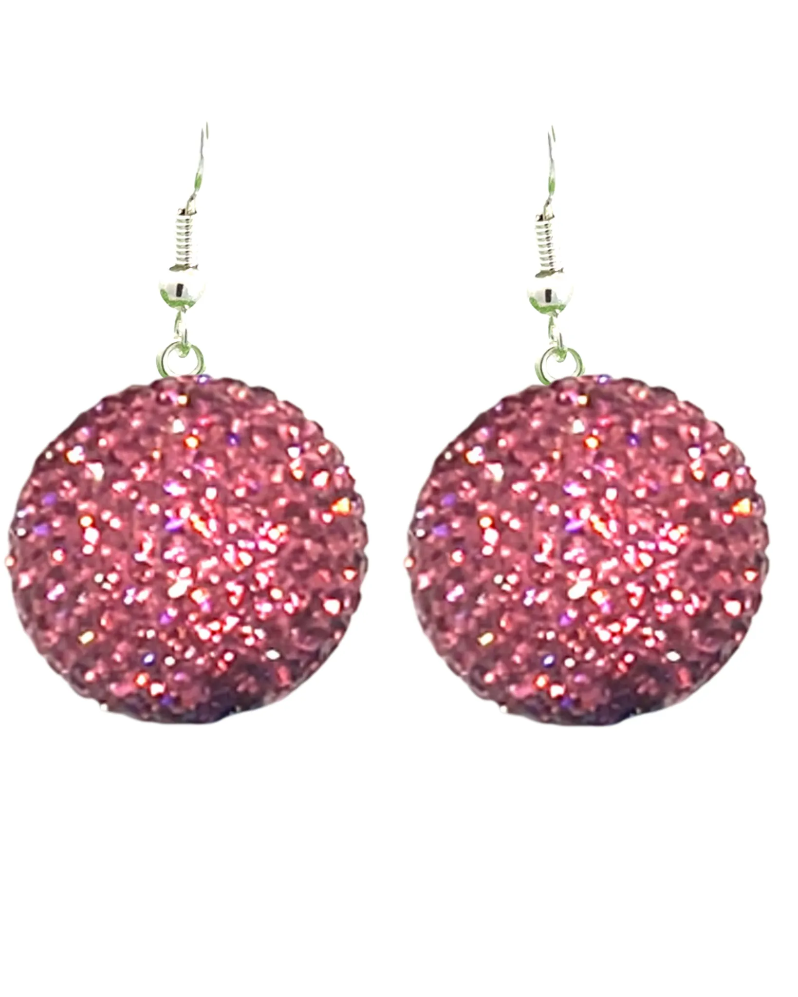Crystal Sphere Statement Earrings