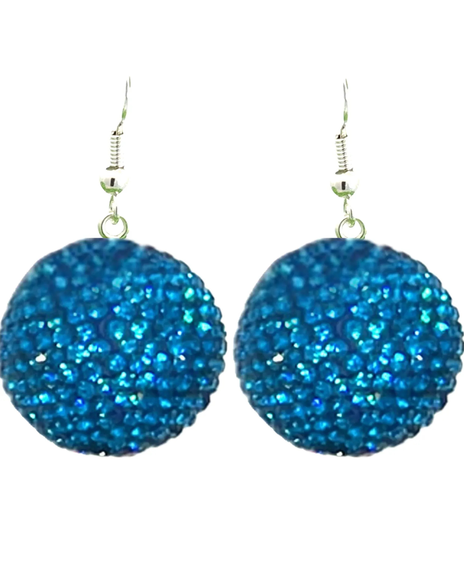 Crystal Sphere Statement Earrings