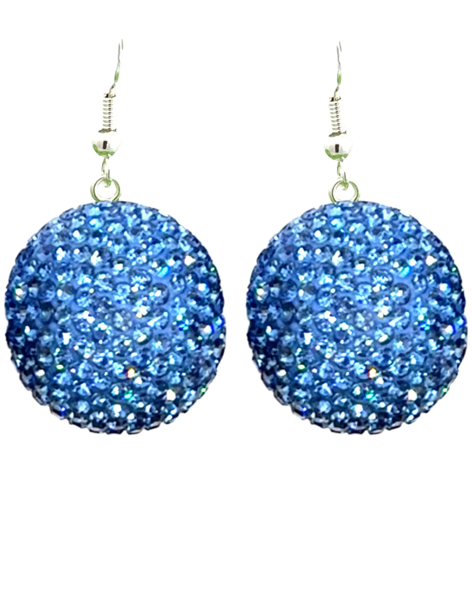 Crystal Sphere Statement Earrings