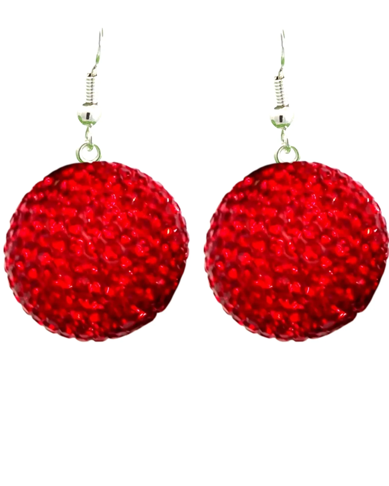 Crystal Sphere Statement Earrings